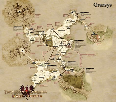 dragons dogma 1 map size.